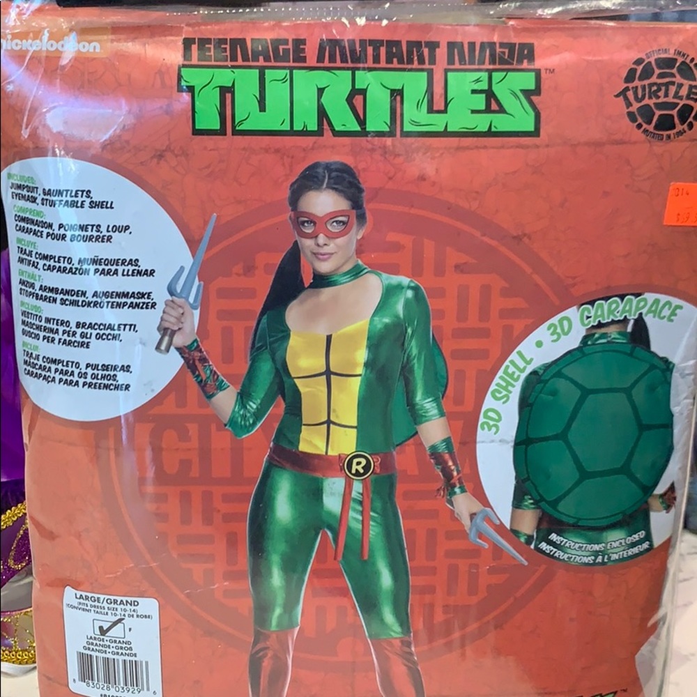 Raphael Ninja Turtle women’s costume